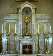 Maternal Heart of Mary Chapel Sacred Heart Altar